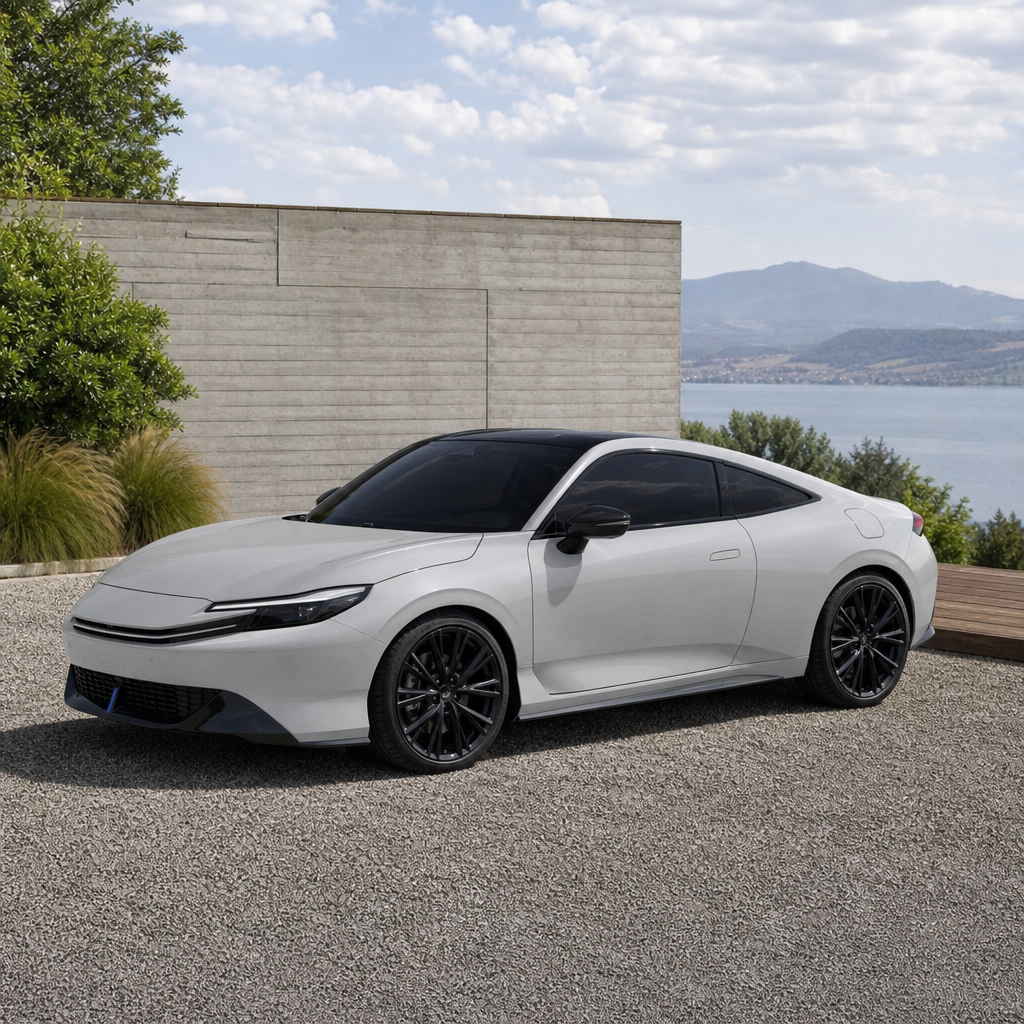 2026 Honda Prelude 2-Tone — Winter Frost Pearl W/crystal Black Roof
